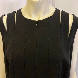 Black Wool Akris Dress